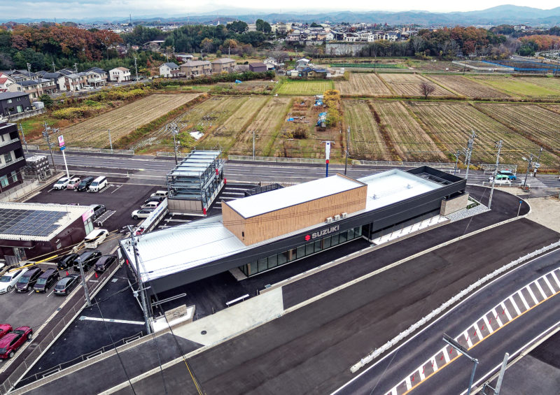 豊田市 スズキアリーナ豊田四郷店／豊橋市の設計事務所 ACT建築設計